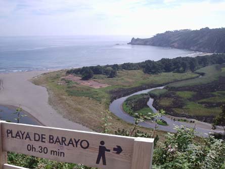 Playa barayo, Asturias