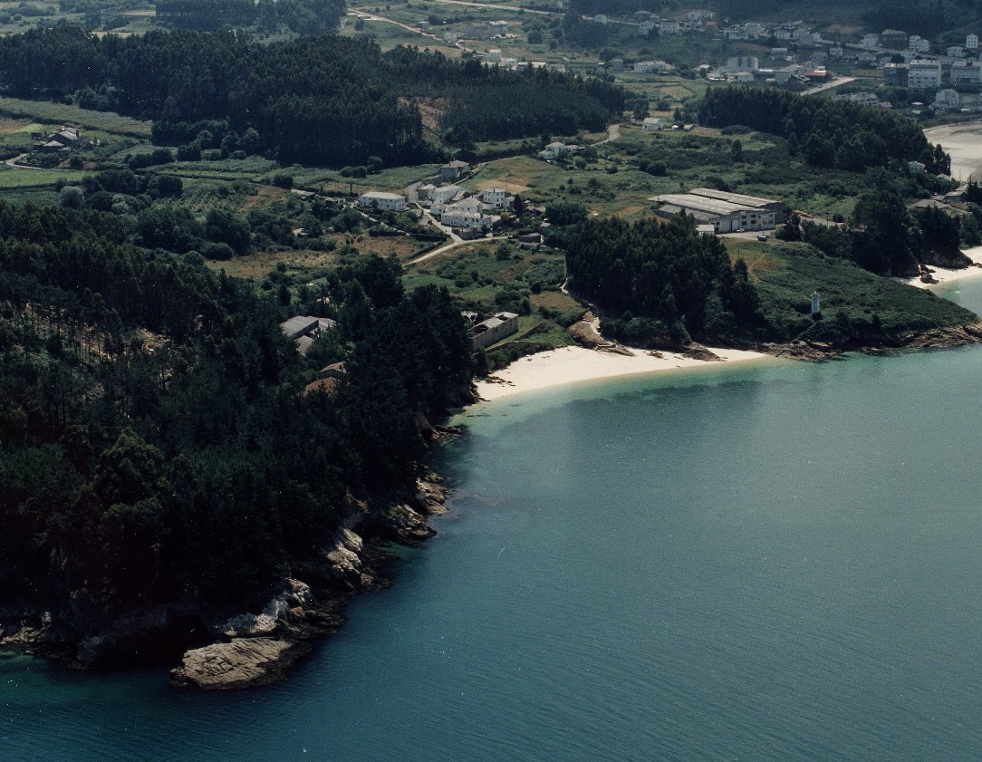 Playa Nudista O Caolin en o Vicedo, Lugo, Galicia.