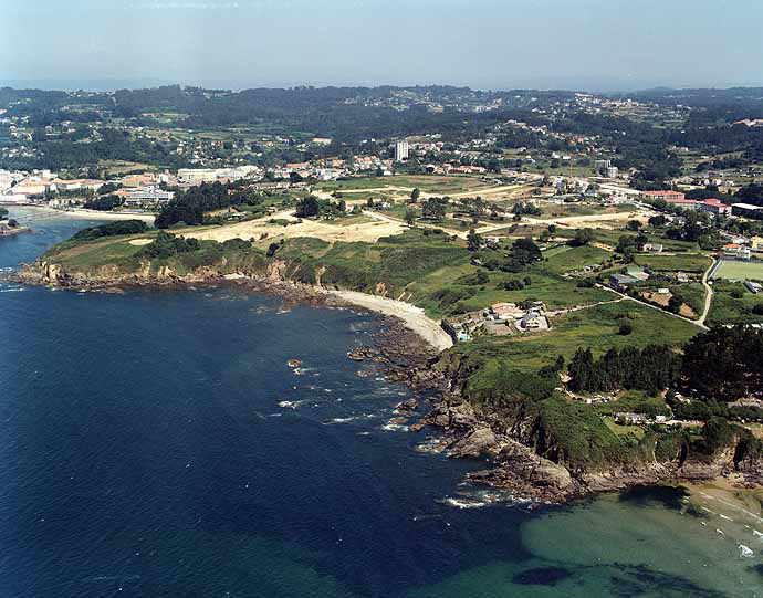 Playa de Bastiagueiriño, Oleiros, A Coruña, Galicia