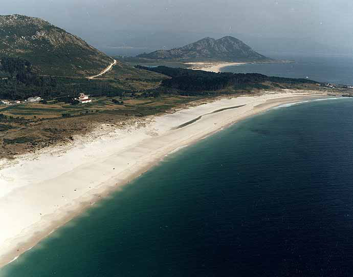 Playa de Lariño, Carnota, A Coruña, Costa Meiga