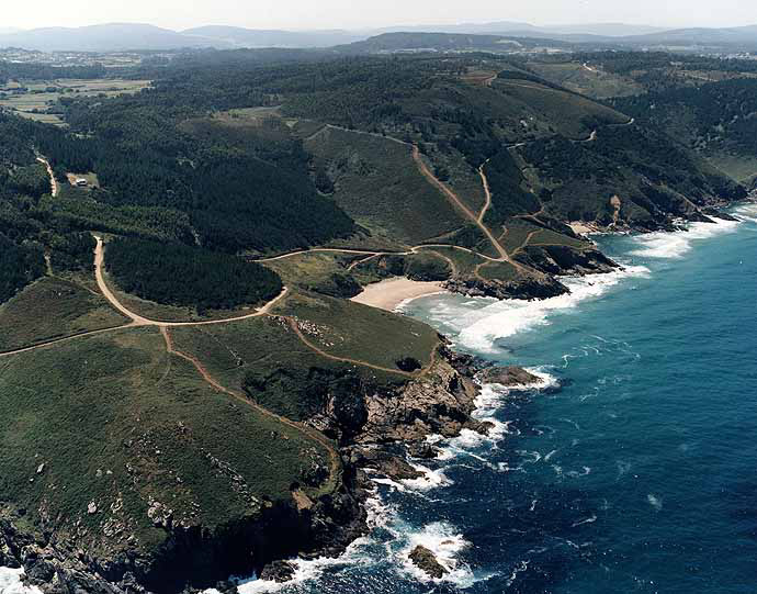 Playa San Miro, Malpica de Bergantiños, A Coruña.