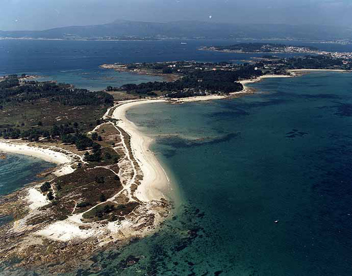 Playas de Carreirón, A Illa de Arousa, Galicia.