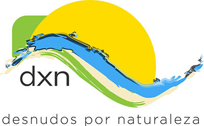 Desnudos por Naturaleza. Logo Asociación DxN