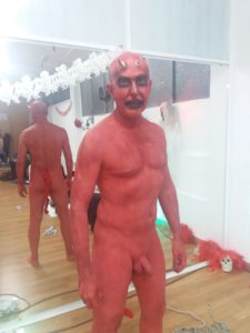 Halloween nudista ADN