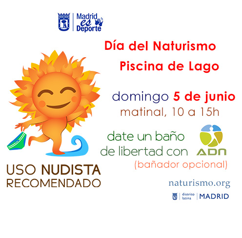 Día del Naturismo en Lago. 5 junio 2022.